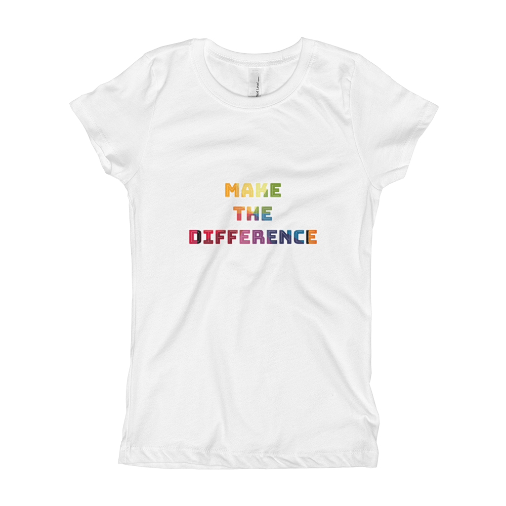 Make The Difference – Girl’s T-Shirt
