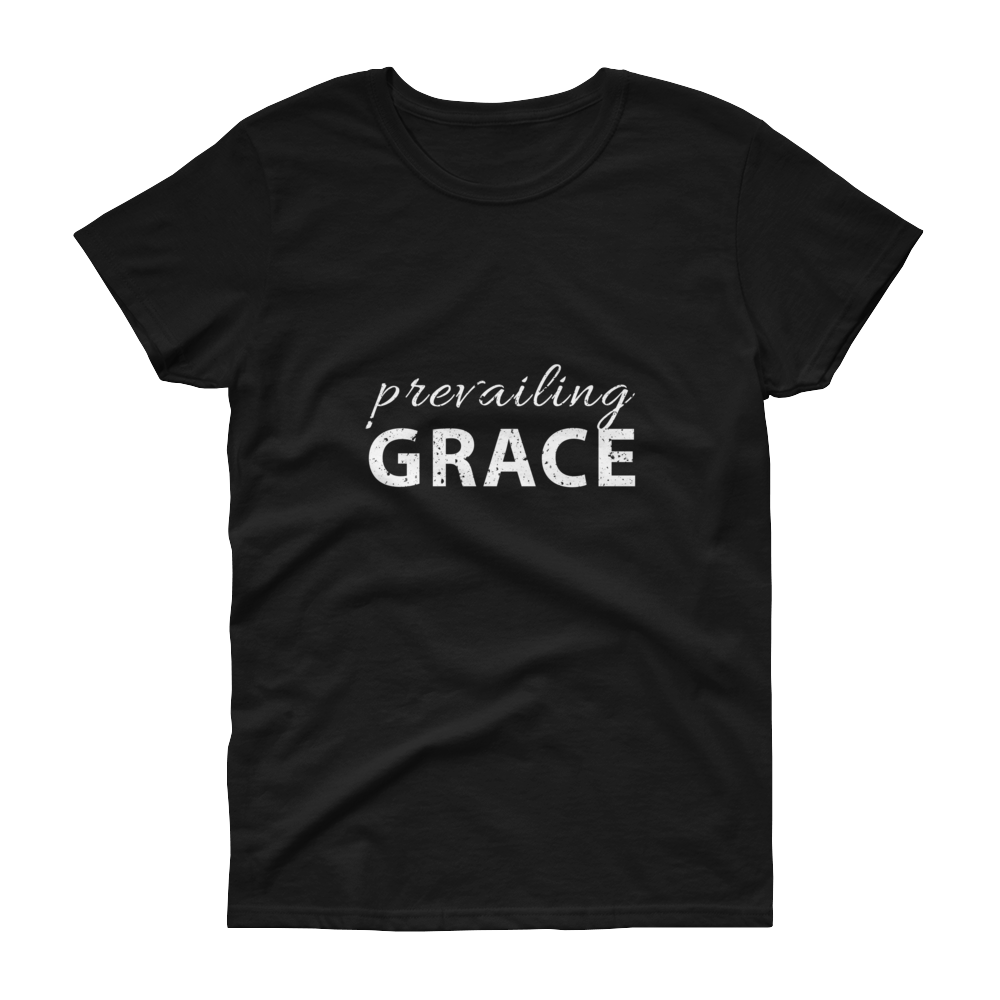 Prevailing Grace – Colored & White – Women’s short sleeve t-shirt
