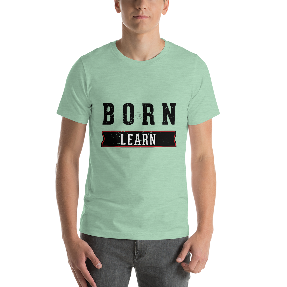 Born To Learn - Light - Short-Sleeve Unisex T-Shirt