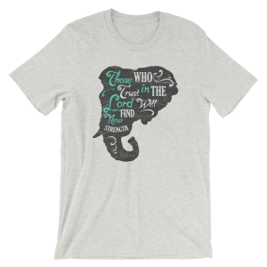 Trust In The Lord – Light – Short-Sleeve Unisex T-Shirt