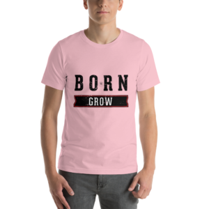 Born To Grow – Light – Short-Sleeve Unisex T-Shirt