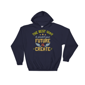 Predict Your Future – Dark – Hooded Sweatshirt