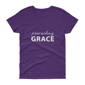 Prevailing Grace – Colored & White – Women’s short sleeve t-shirt