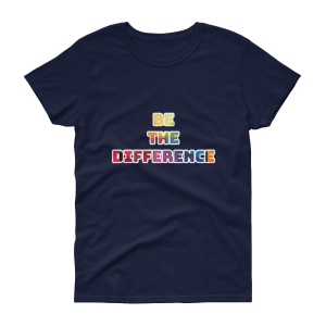 Be The Difference – Women’s short sleeve t-shirt